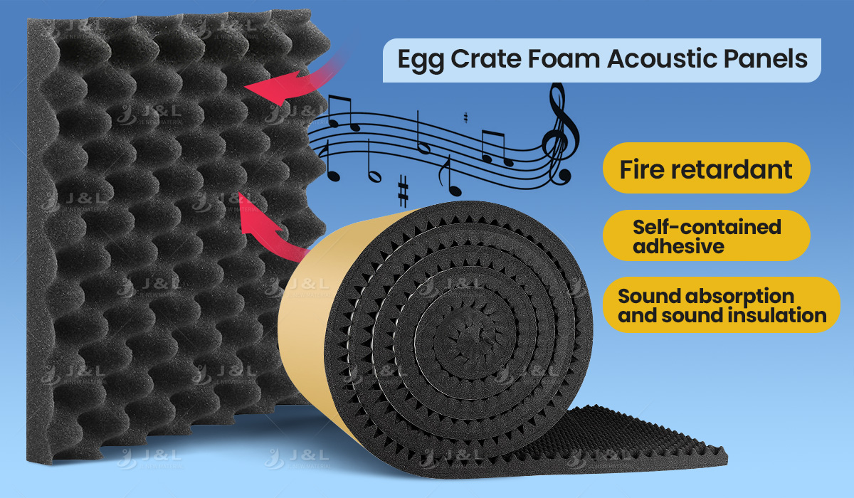 Egg-Crate-Foam-Acoustic-Panels